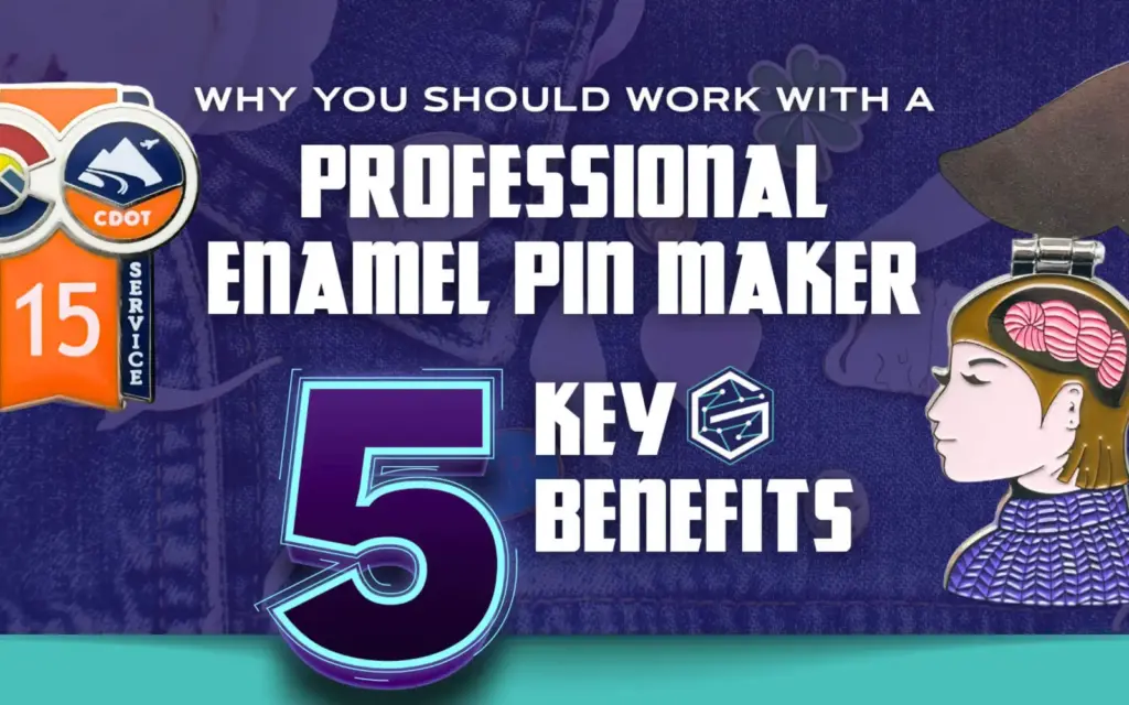 5 Key Benefits of Choosing Galaxy Design Squad as Your Enamel Pin Maker
