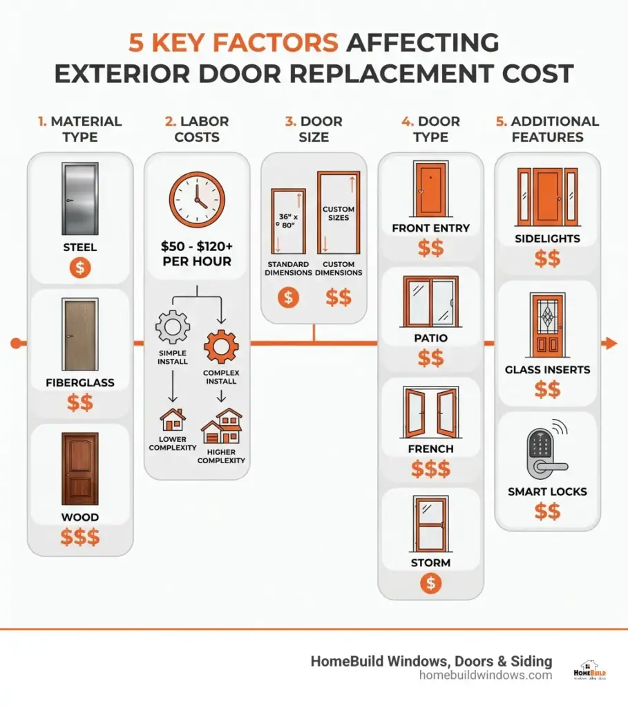 The True Price of a New Exterior Door - HomeBuild Window Replacement